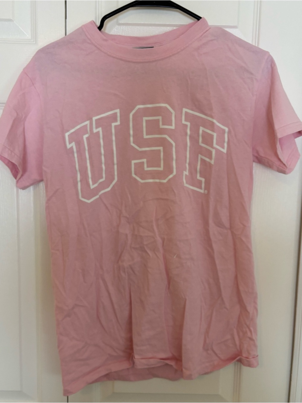 Pink USF Graphic Tee